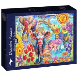 puzzle-2000-kolorowe-slonie-w-ogrodzie