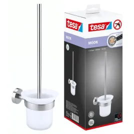 tesa-moon-zestaw-do-wc-satynowe-szklo-i-chromowana-stal-nierdzewna