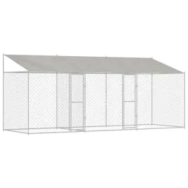 klatka-dla-psa-srebrny-600-x-200-x-256-cm-stal-galwanizowana