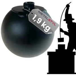 kula-do-czyszczenia-komina-kominowa-kominiarska-19kg-obciazenie-szczotki