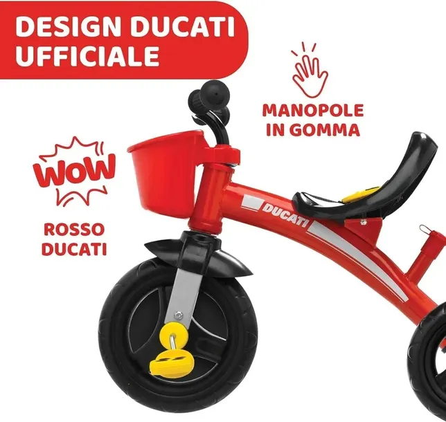 rower-trojkolowy-chicco-ducati-czerwony-stan-powystawowy
