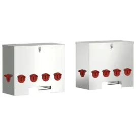 karmnik-dla-kur-2-pcs-srebrny-605-x-29-x-51-cm