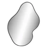lustro-scienne-czarne-50x40-cm-prostokatne-pvc-ksztalt-asymetryczny