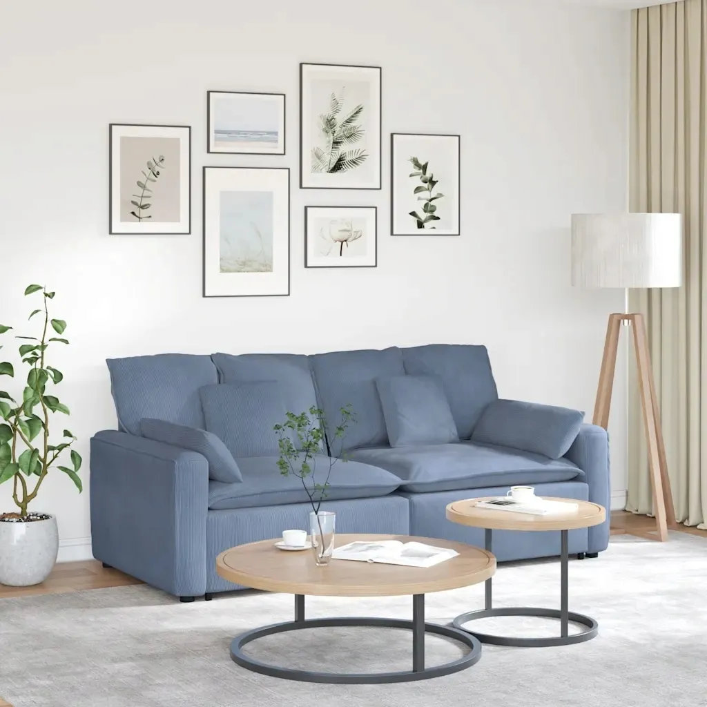 sofa-modulowa-z-poduszkami-niebieska