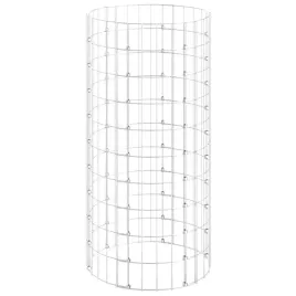 okragly-slup-gabionowy-galwanizowana-stal-o50x100-cm