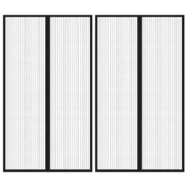 moskitiera-na-drzwi-2-szt-z-magnesami-czarna-200x80-cm