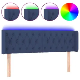 zaglowek-do-lozka-z-led-niebieski-147x16x78-88-cm-tkanina