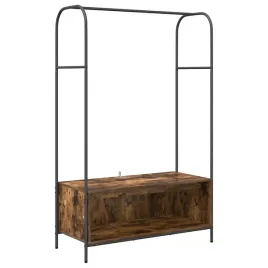 wieszak-na-ubrania-z-przechowywaniem-brazowy-100-x-44-x-160-cm