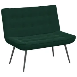 lawka-ciemnozielona-110x76x80-cm-obita-aksamitem