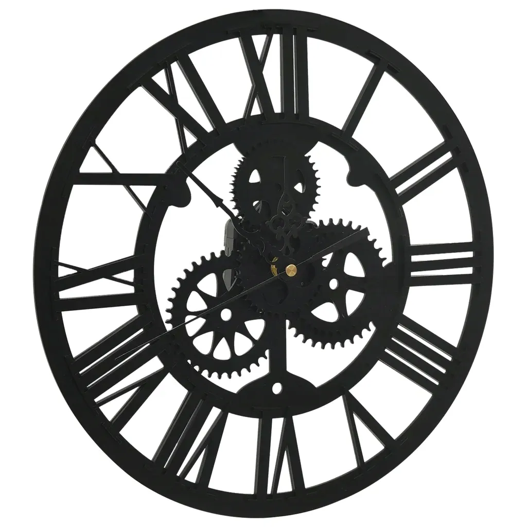 zegar-scienny-czarny-30-cm-akrylowy-stan-nowy