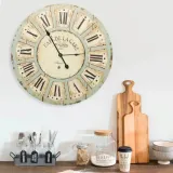 zegar-scienny-wielokolorowy-60-cm-mdf-duza-tarcza-cyfry-vintage-stan-nowy