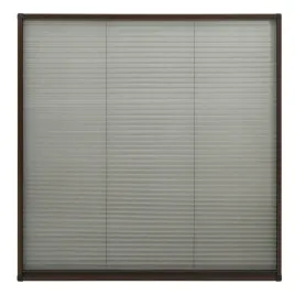 plisowana-moskitiera-okienna-aluminium-brazowa-120x120-cm