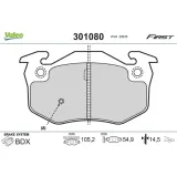valeo-klocki-hamulcowe-301080-stan-nowy
