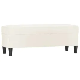 lawka-kremowa-100x35x41-cm-tapicerowana-sztuczna-skora