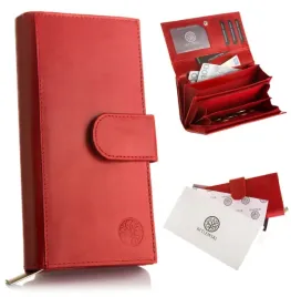 czerwony-portfel-betlewski-damski-duzy-skorzany-karty-klips-etui-zatrzask
