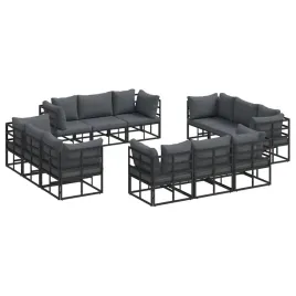 zestaw-sof-na-ogrod-z-poduszka-12-pcs-czarny-aluminium