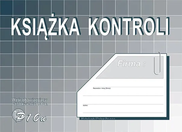 druk-ksiazka-kontroli-a5