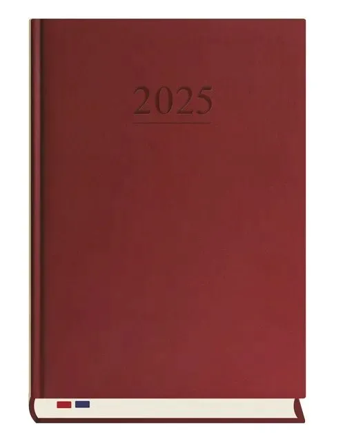 terminarz-stacjonarny-2025-bordowy
