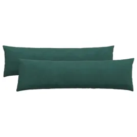 poduszki-na-sofe-2-pcs-ciemna-zielen-145-x-40-cm