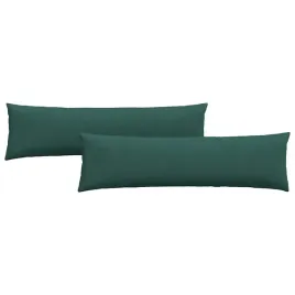 poduszki-na-sofe-2-pcs-ciemna-zielen-145-x-40-cm-tkanina