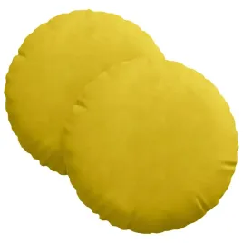 poduszki-na-siedziska-2-pcs-zolty-o-40-x-13-cm-aksamit