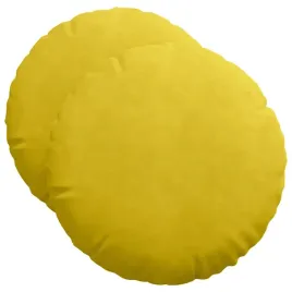 poduszki-na-siedziska-2-pcs-zolty-o-40-x-13-cm-aksamit