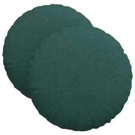 poduszki-na-siedziska-2-pcs-ciemna-zielen-o40-x-13-cm-tkanina