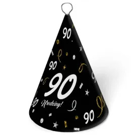 obciaznik-do-balonow-stozek-90-urodziny-glamour-birthday-90g