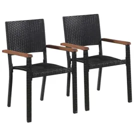 krzesla-ogrodowe-2-szt-polirattan-czarne