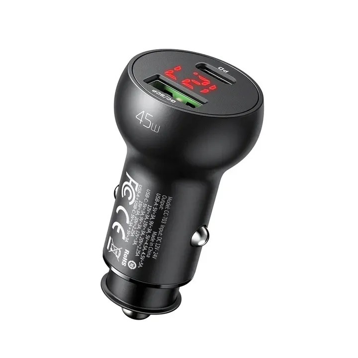 mcdodo-ladowarka-samochodowa-usb-usb-c-pd-45w-lcd-stan-nowy
