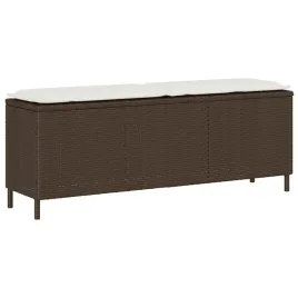 lawka-ogrodowa-z-poduszka-brazowa-110x30x405-c