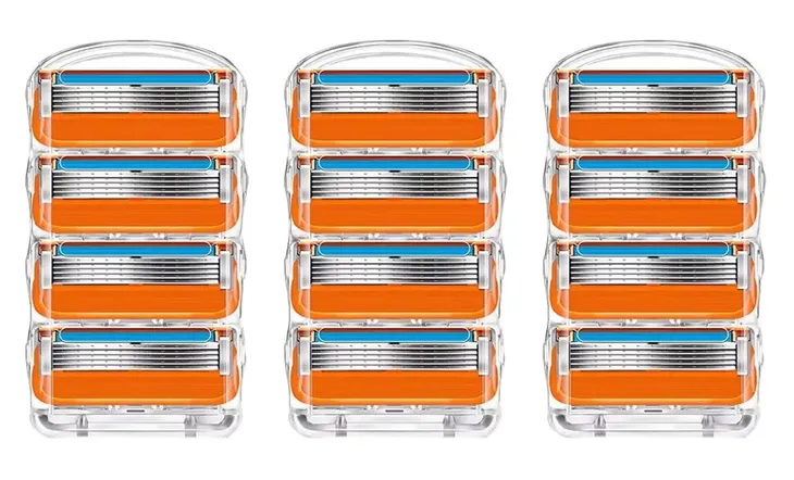 12x WKŁADY OSTRZA NOŻYKI DO GILLETTE FUSION 5 POWER PROGLIDE 12 SZT