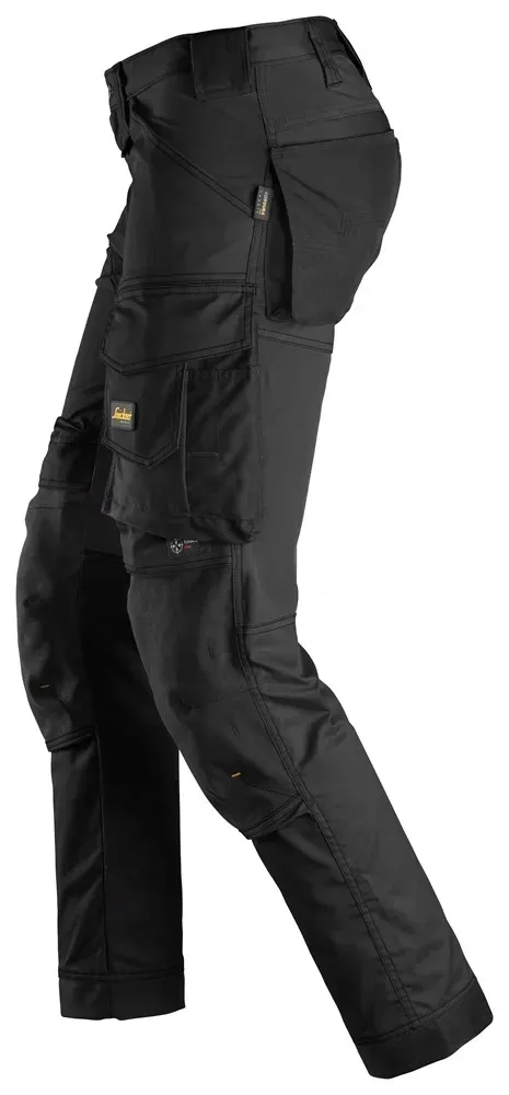spodnie-snickers-stretch-allround-6341-46-czarne-stan-nowy