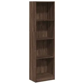 regal-brazowy-dab-40x24x143-cm-material-drewnopochodny