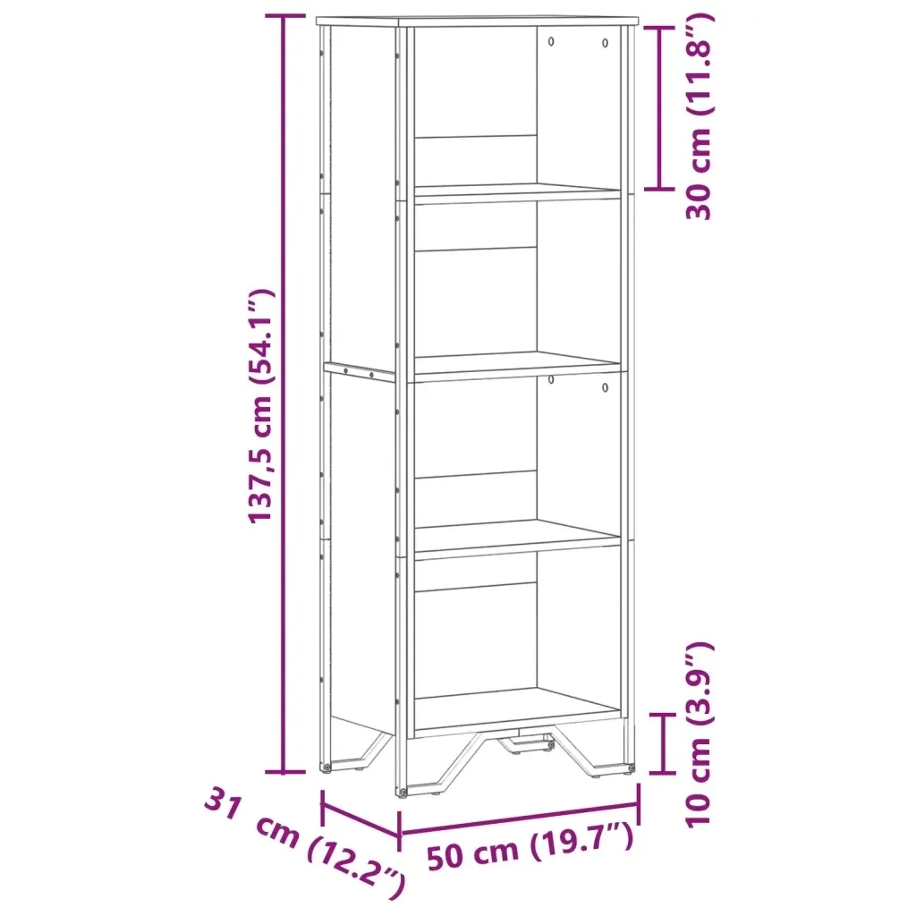 regal-brazowy-dab-50x31x1375-cm-material-drewnopochodny-stan-nowy