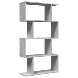 regal-przegroda-4-poziomy-szarosc-betonu-70x24x129-cm