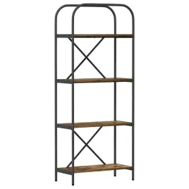 polka-na-ksiazki-wedzony-dab-60-x-30-x-146-cm