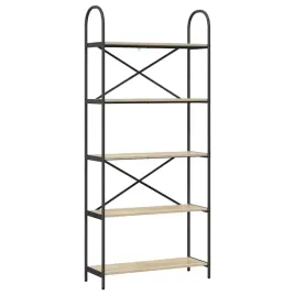 polka-na-ksiazki-dab-sonoma-80-x-30-x-183-cm