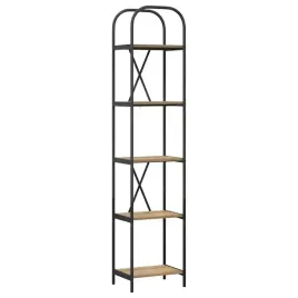 polka-na-ksiazki-dab-artisan-40-x-30-x-183-cm