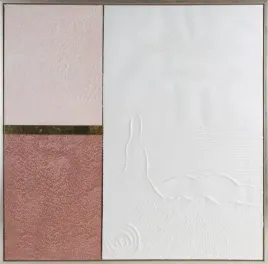 obraz-recznie-malowany-strukturalny-geo-80x80-bialy-rozowy-zloty