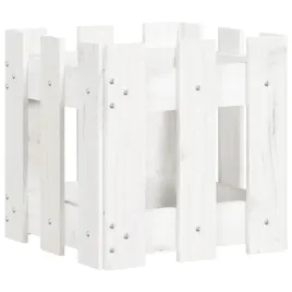 donica-ogrodowa-z-plotkiem-biala-30x30x30-cm-drewno-sosnowe
