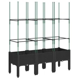 donica-ogrodowa-z-kratka-czarna-120x40x1425-cm-pp