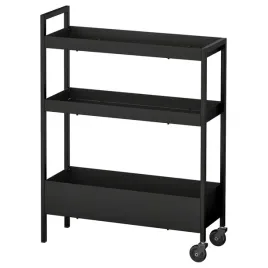 ikea-nissafors-wozek-barek-mobilny-czarny-50-5x19x67-cm-stal