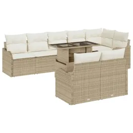 zestaw-sof-na-ogrod-9-pcs-bezowy-100-x-55-x-73-cm-polirattan