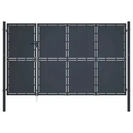 brama-ogrodzeniowa-stalowa-350-x-175-cm-antracytowa