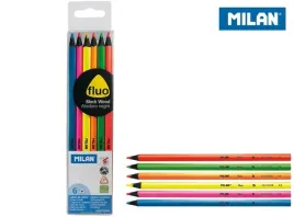kredki-olowkowe-trojkatne-fluo-milan-6-kolorow