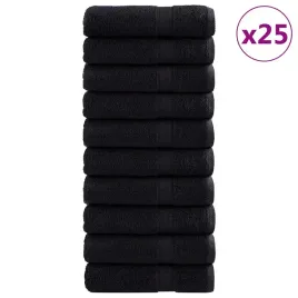 reczniki-goscinne-600-gsm-solund-25-pcs-czarny-70-x-140-cm