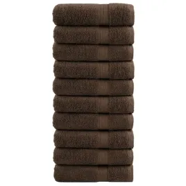 reczniki-premium-solund-10-szt-brazowe-50x10