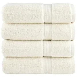 reczniki-premium-solund-4-szt-kremowe-50x100