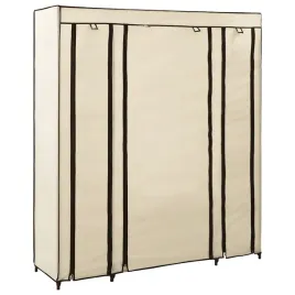 szafa-z-przegrodami-i-drazkami-kremowa-150x45x176-cm-tkanina
